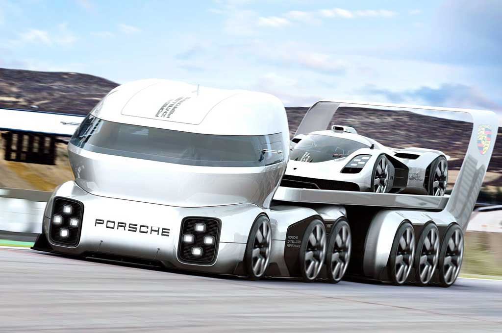 Porsche GT Vision Truck, Penampakan Imajinasi Imnadze