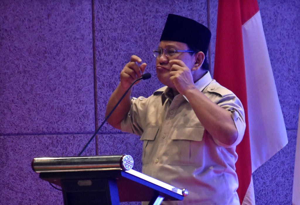 Prabowo Dongkol kepada Media