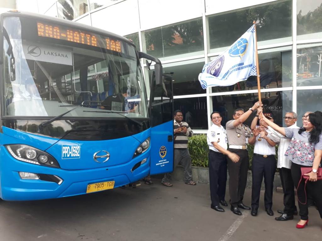 BPTJ Buka Rute Bus Tangerang-Bandara Soetta