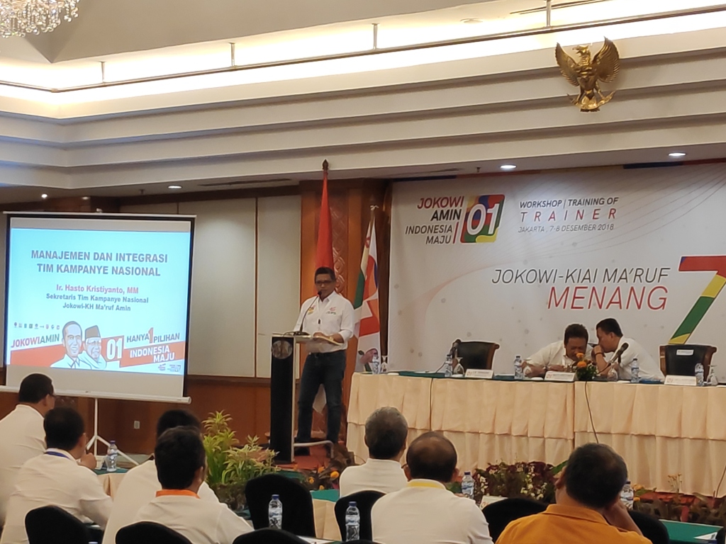 34 TKD Jokowi-Maruf Matangkan Strategi Pemenangan