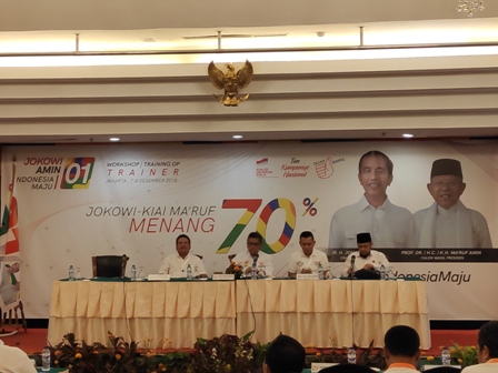 Dana Kampanye Jokowi-Maruf Terkumpul Rp11 Miliar