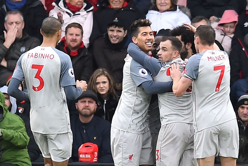 <i>Hattrick</i> Salah Bawa Liverpool Petik Kemenangan di Markas Bournemouth