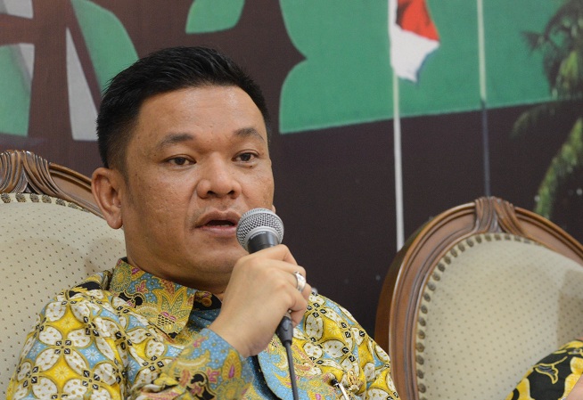 Juru Bicara Tim Kampanye Nasional (TKN) Joko Widodo-Ma'ruf Amin, Ace Hasan Syadzily - M/Irfan.