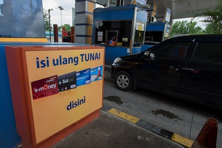 Layanan Top Up Tunai E Toll Disetop