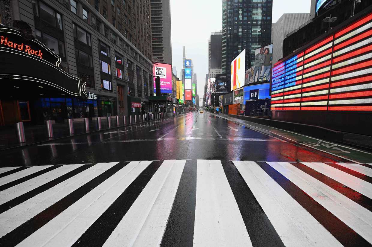 Suasana New York The City That Never Sleeps Yang Kini Sepi