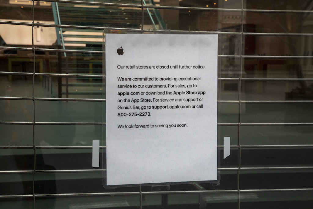 Pandemi Covid 19 Toko Ritel Apple Tutup Hingga Mei Medcom Id