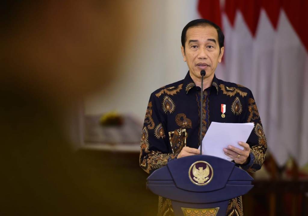 Isi Lengkap Pidato Jokowi Saat Mewajibkan Pemakaian Masker