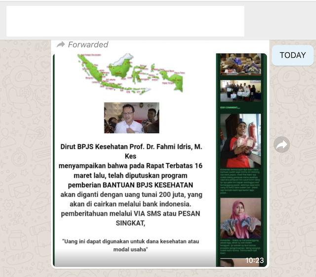 Cek Fakta] Program Bantuan BPJS Kesehatan Diganti dengan Uang ...