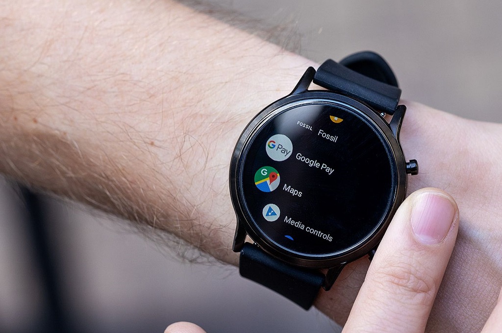 fossil watch google pay