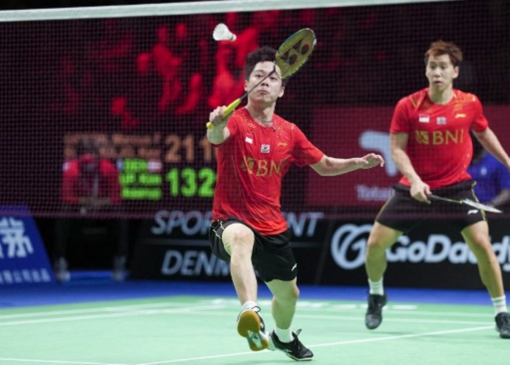 Denmark Open: Marcus/Kevin Tersingkir