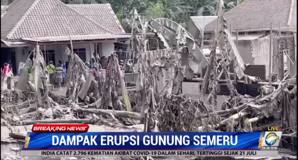 Bertambah, Korban Jiwa Akibat Erupsi Semeru Jadi 22 Orang