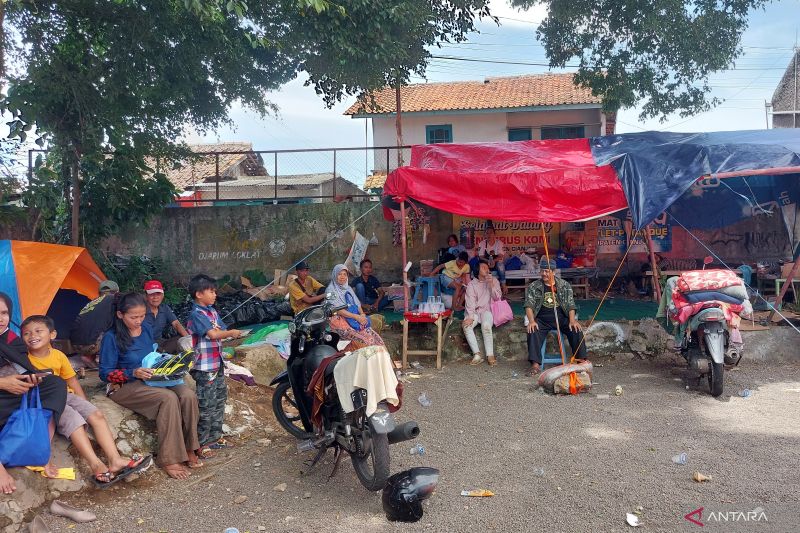 Ribuan Pengungsi Gempa Cianjur Terserang ISPA