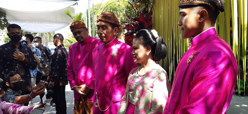 Penuh Haru Doakan Kaesang, Presiden Jokowi: Menjadi Keluarga Sakinah