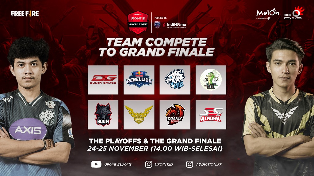 Free Fire UPoint Esports Minor League 2020 Masuk Playoff dan Grand Final