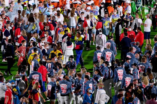Tanpa Penonton, Upacara Penutupan Olimpiade Tokyo tetap Meriah
