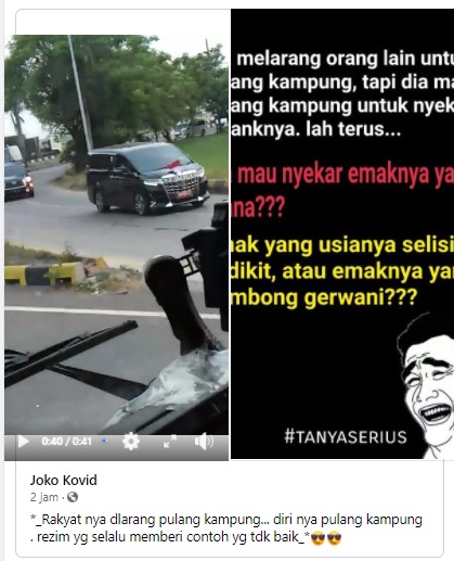 [Cek Fakta] Video Iring-Iringan Jokowi Pulang Kampung? Ini Faktanya