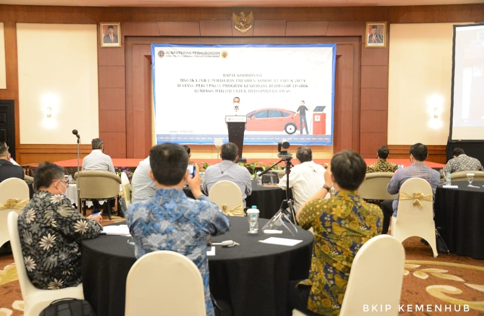 Kemenhub Susun Peta Jalan Dukung Percepatan Kendaraan Listrik Berbasis Baterai