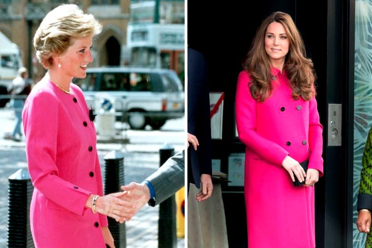 Ini Tampilan Kate Middleton dan Putri Diana yang Banyak Kemiripan