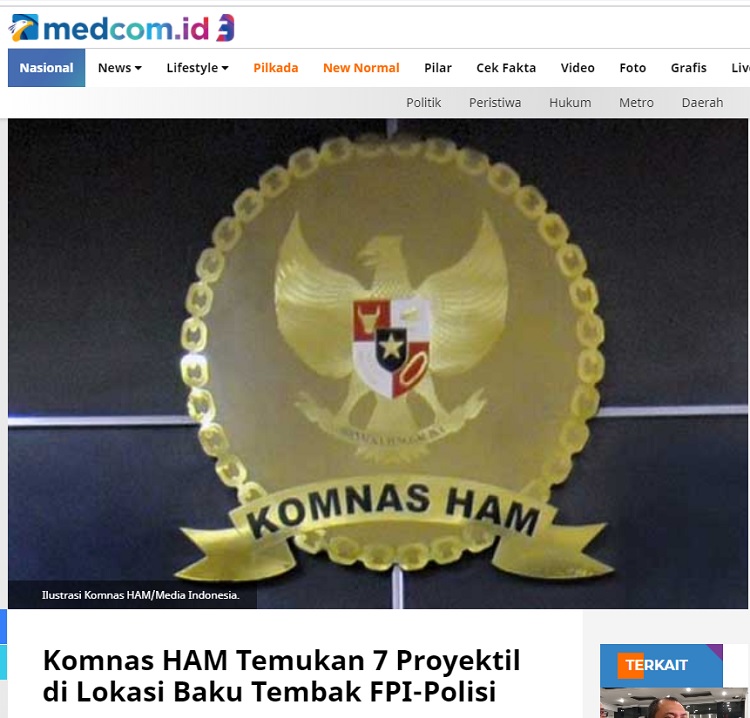 [Cek Fakta] Komnas HAM Bongkar Kebohongan Munarman dan Najwa Shihab? Ini Faktanya