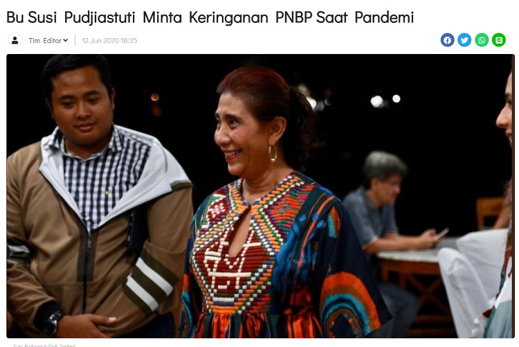 [Cek Fakta] Susi Air Punya Utang Rp1 Triliun ke BRI? Ini Faktanya