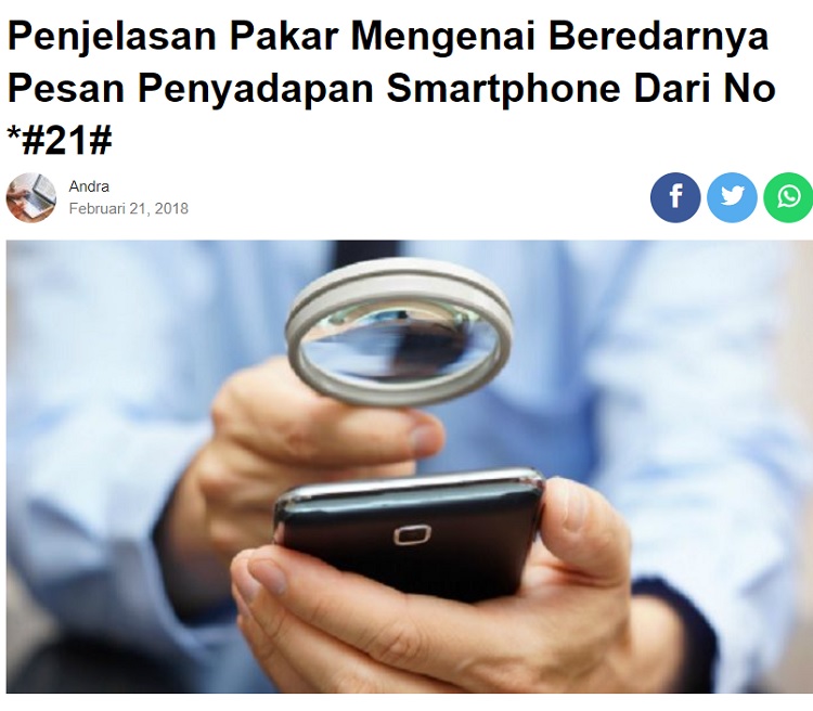 [Cek Fakta] Kode Rahasia Mengecek HP Disadap? Ini Faktanya