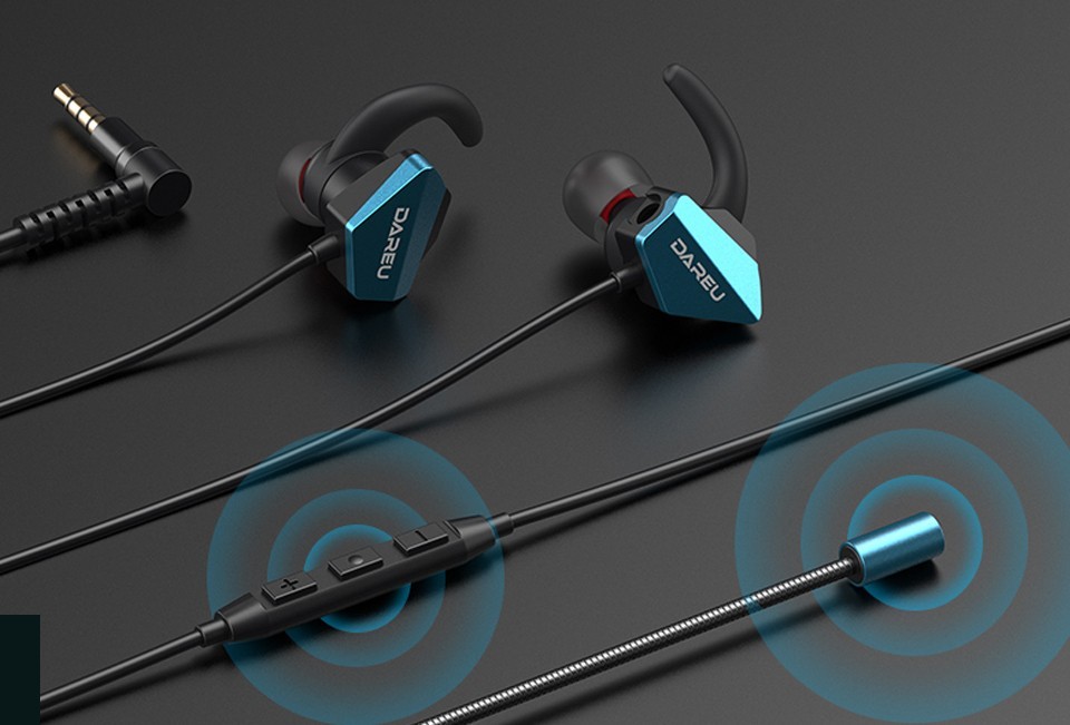 Dareu EH728 Pro, Earphone Gaming In-Ear Terjangkau