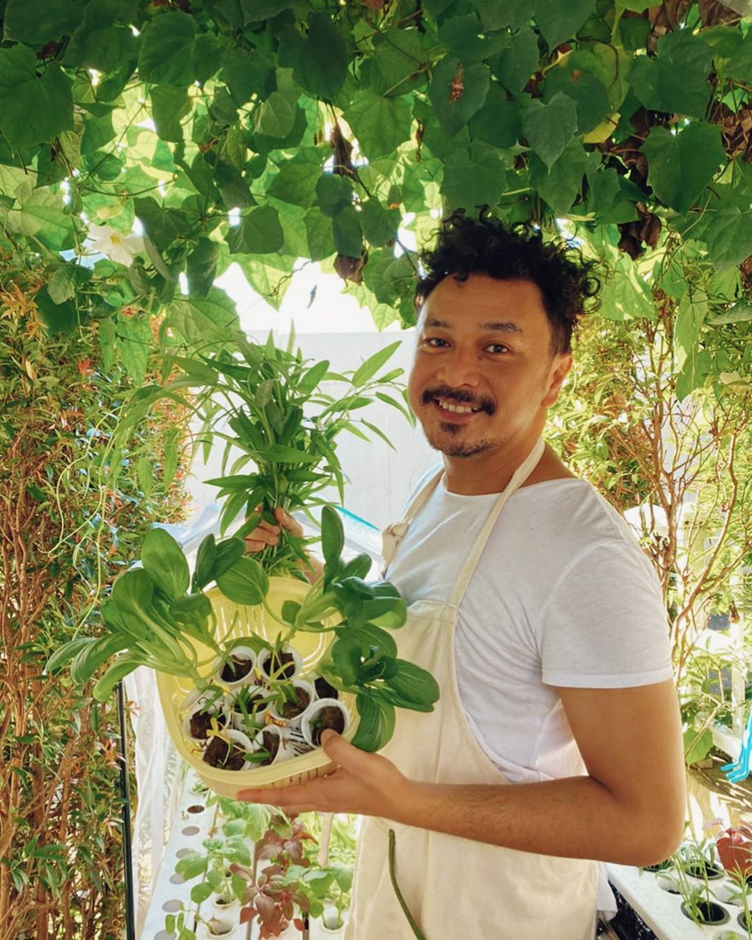10 Artis Indonesia yang Hobi Berkebun