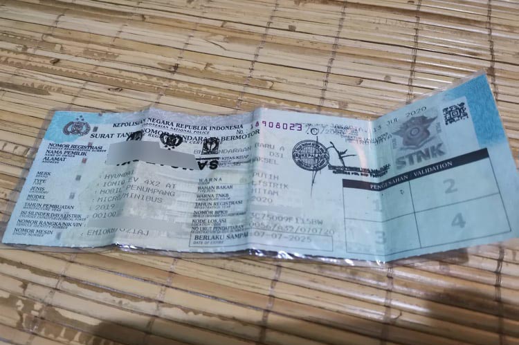 Ternyata Begini STNK Mobil Listrik, Beda Sama Mobil Biasa
