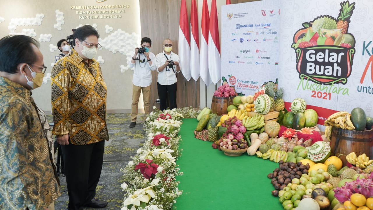 Airlangga: Ekspor Hortikultura Meningkat 30,31% pada 2020