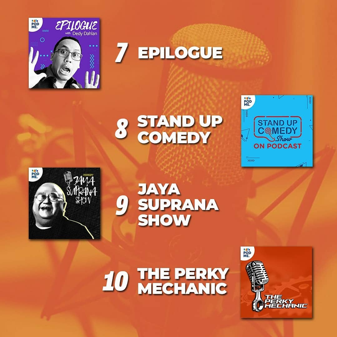 10 Podcast Paling Banyak Didengar di Podme Sepanjang November 2020