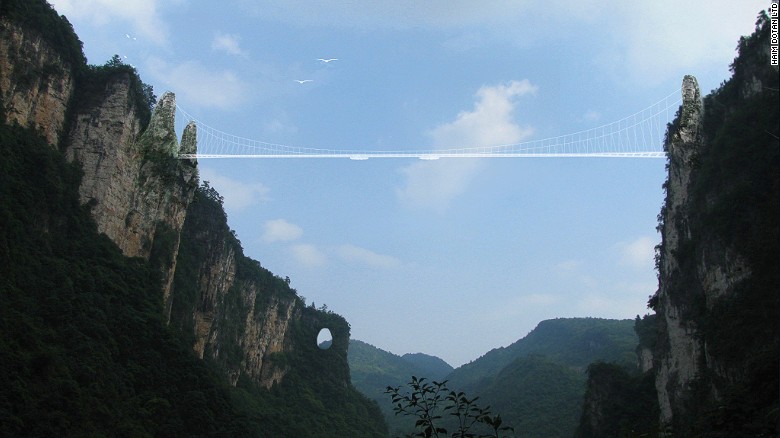Zhangjiajie Skywalk, Jembatan yang Menguji Adrenalin Anda