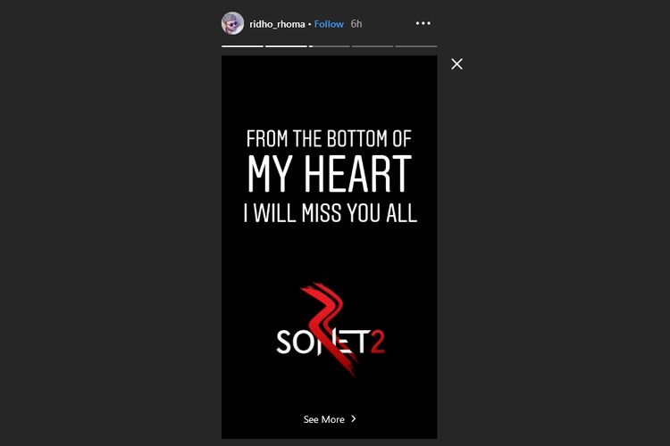 Salam Perpisahan Ridho Rhoma Sebelum Kembali Mendekam di Penjara