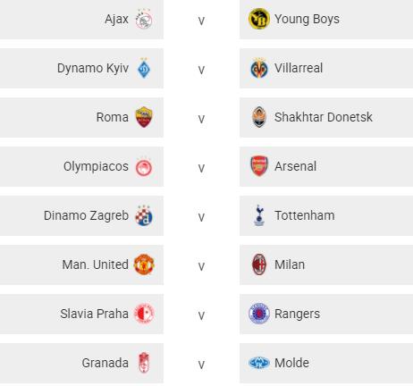 Hasil Undian 16 Besar Liga Europa: Manchester United Ditantang AC Milan