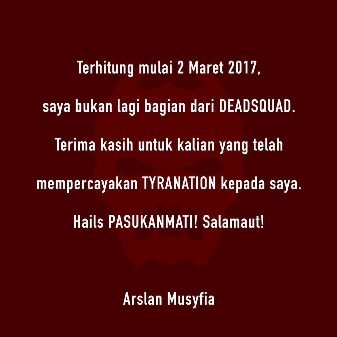 Alasan Alan Mundur Sebagai Bassist Deadsquad
