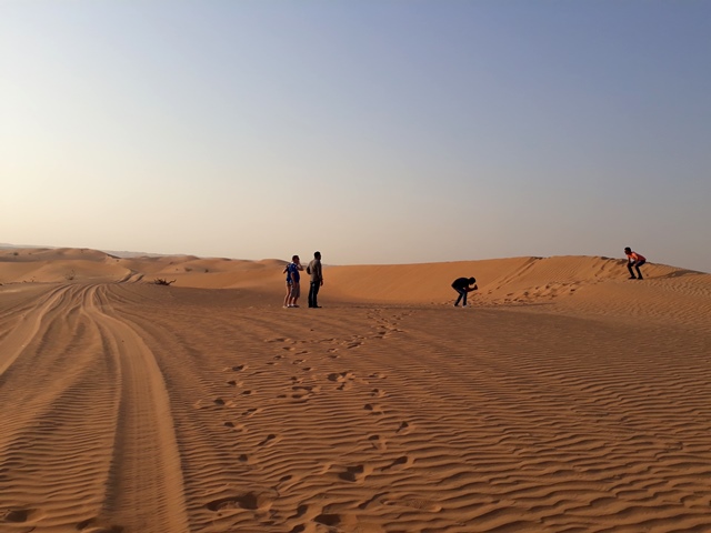 Desert Safari, Perjalanan Menaklukkan Bukit Padang Pasir