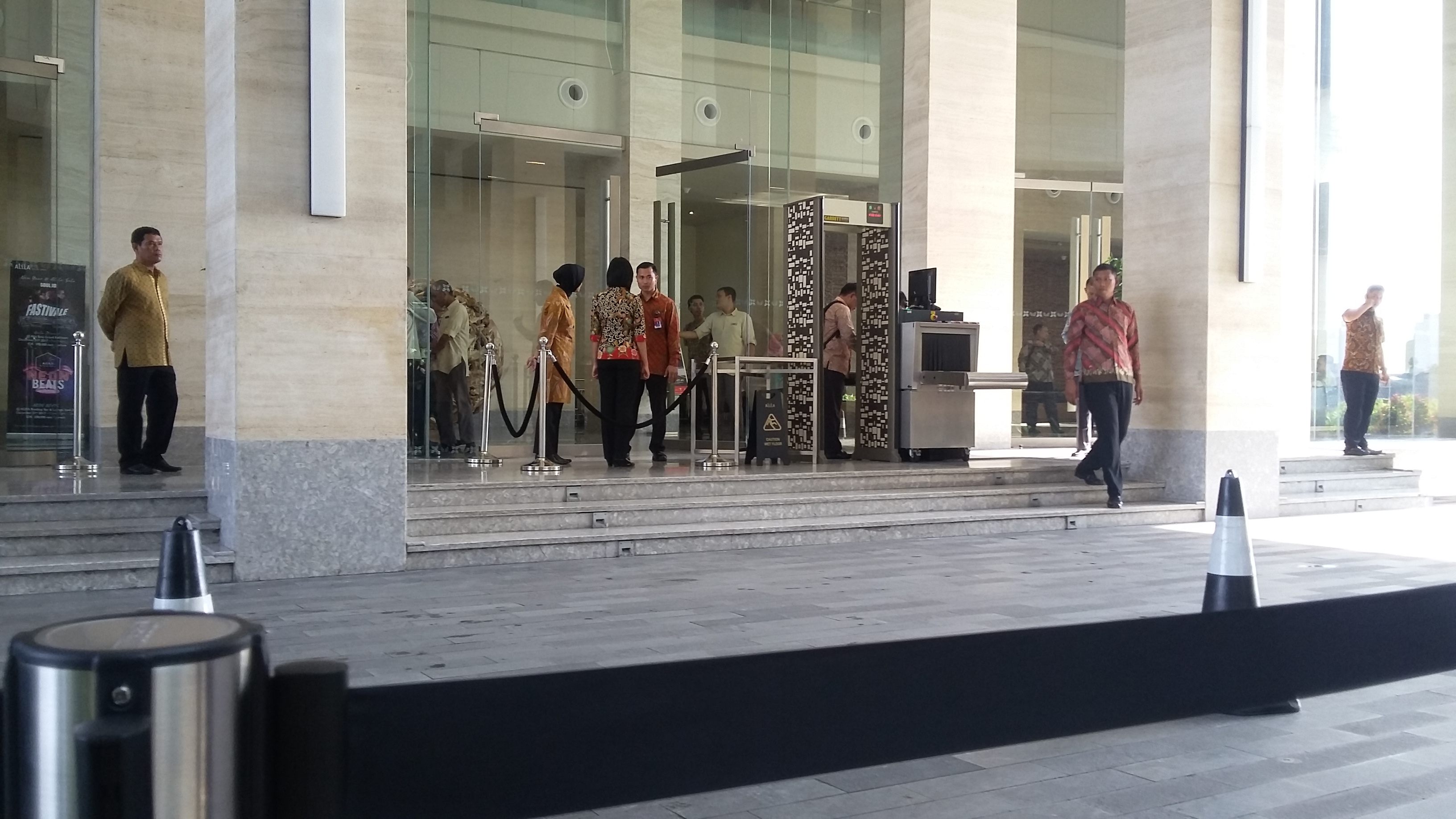 Hotel Alila Dijaga Ketat Jelang Siraman Bobby Nasution