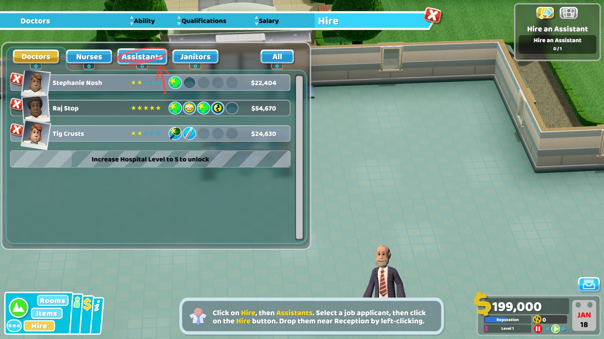 Two Point Hospital, Nostalgia Theme Hospital