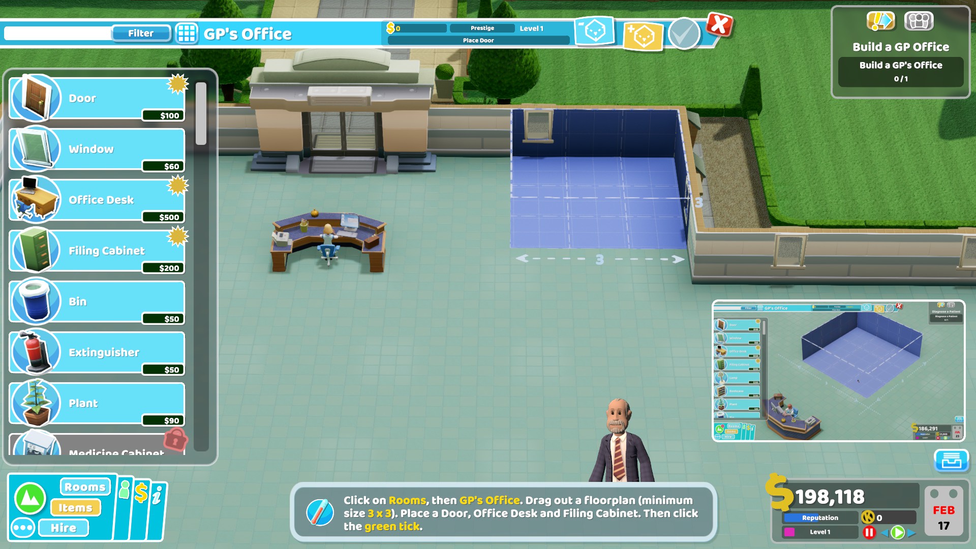 Two Point Hospital, Nostalgia Theme Hospital