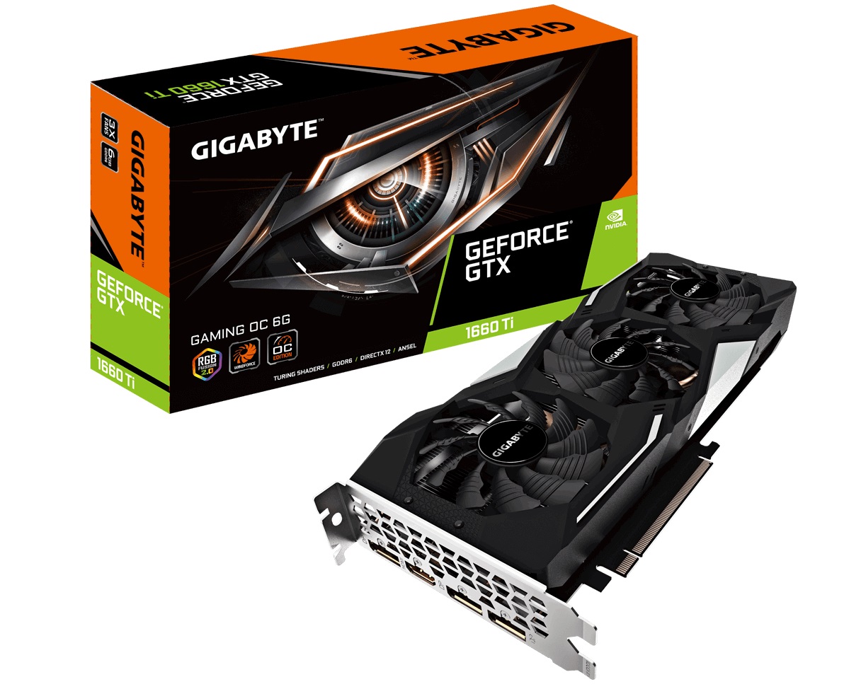 Gigabyte GeForce GTX 1660 Ti Gaming OC 6G, Kompetitor Serius