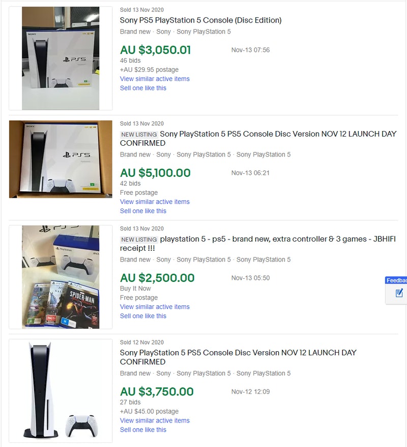 Di Australia Ramai Ps5 Bekas Dijual Harga Puluhan Juta