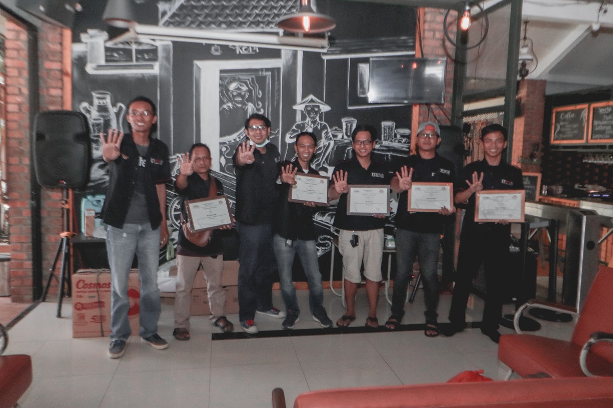 Covid-19 Tak Bendung TEVCI Purwasuka Rayakan HUT Keempat