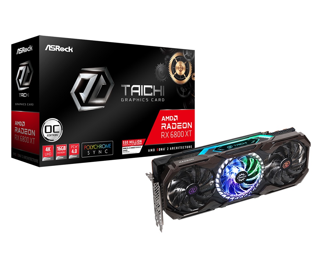 ASRock Rilis Kartu Grafis Kustom Radeon RX 6800 Series