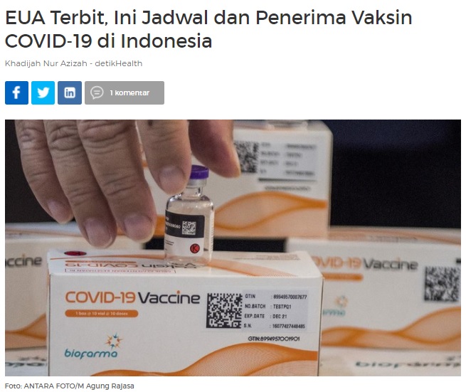 [Cek Fakta] Korban Suntik Vaksin di Pamekasan Dilarikan ke Rumah Sakit? Ini Faktanya