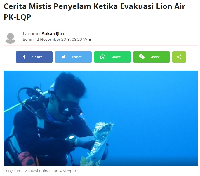 Mengapa kita sulit mendengar teman yang berbicara di dalam air