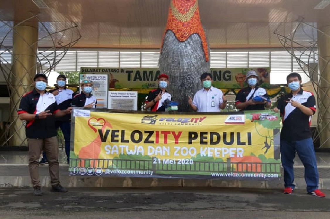 Gerakan Peduli Satwa Velozity di Tengah Pandemik Covid-19