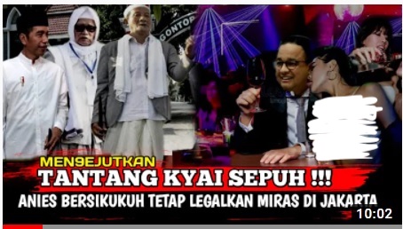 [Cek Fakta] Anies Legalkan Miras di Jakarta? Ini Faktanya
