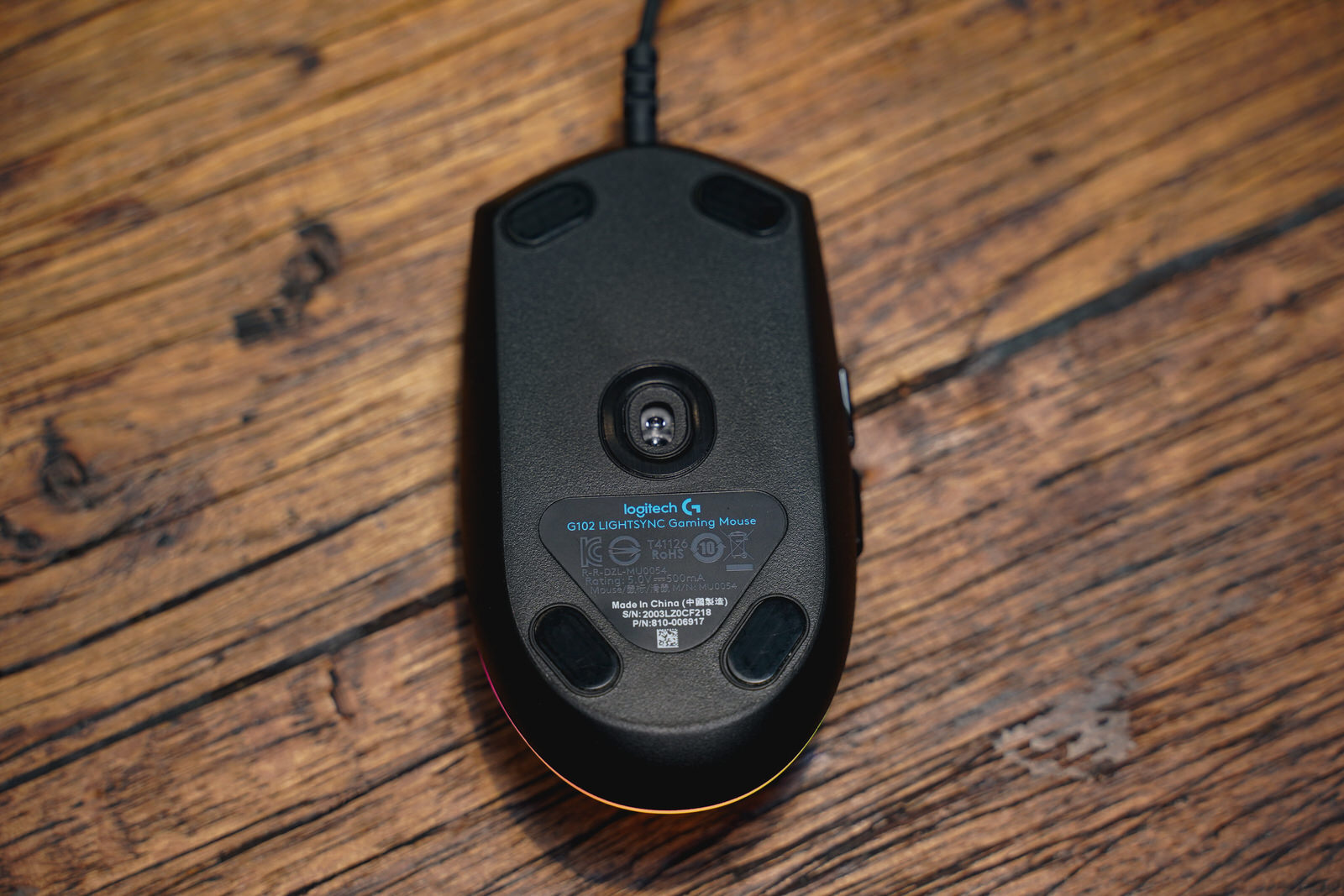Logitech g102 как разобрать