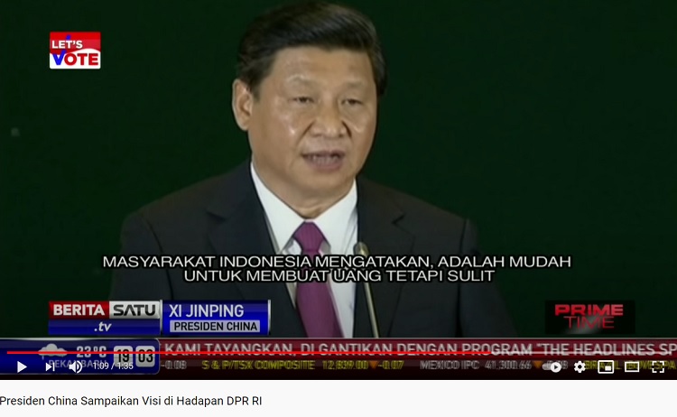 Minta pulau ke indonesia china kalimantan datang akan [Cek Fakta]