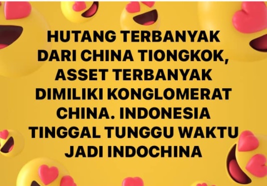 [Cek Fakta] Benarkah Tiongkok Pemberi Utang Terbesar ke Indonesia? Ini Faktanya