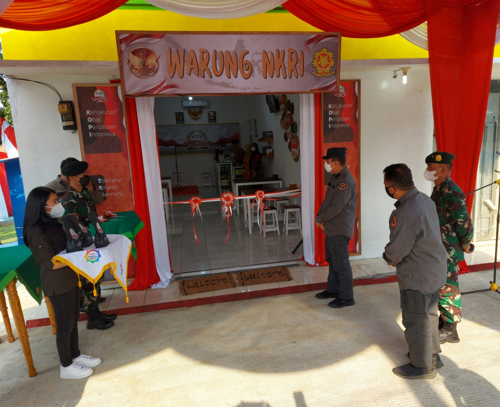 Cegah Paham Radikalisme, BNPT Bangun Warung NKRI